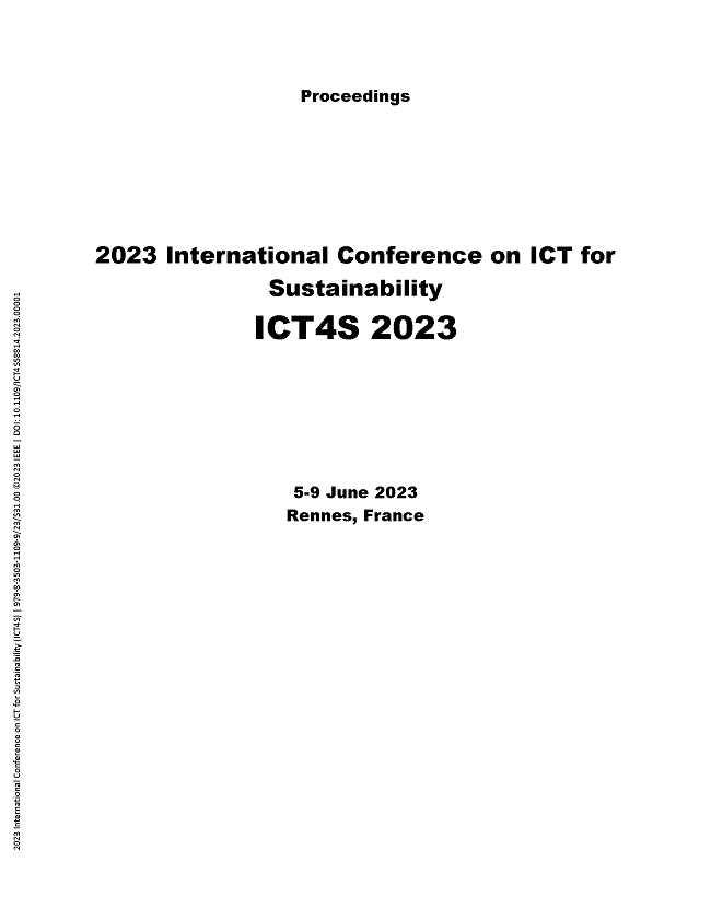 ICT4S'23